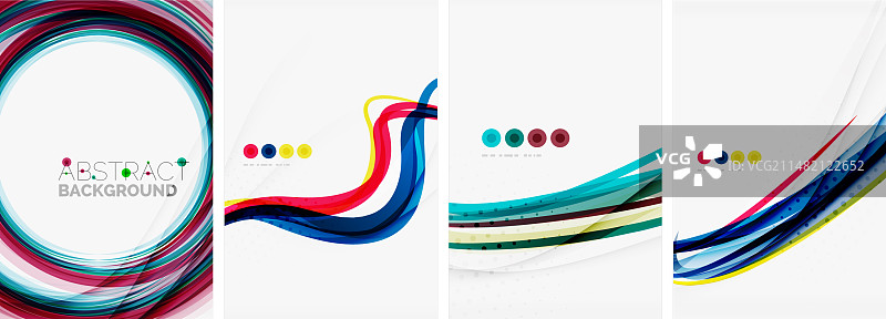 波浪设计背景海报图片素材