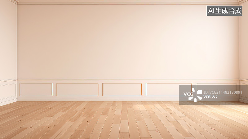 【AI数字艺术】带楼梯的空房间图片素材