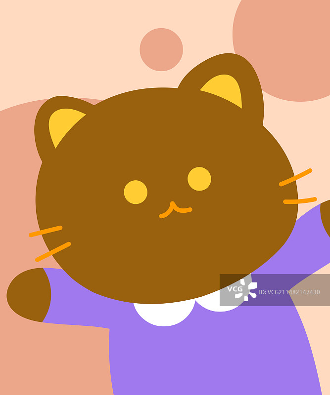 棕色小猫图片素材