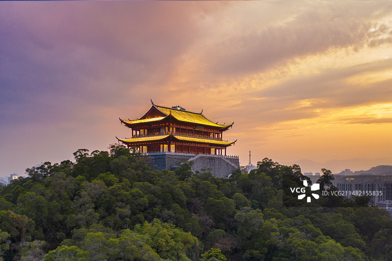 《福州屏山镇海楼》图片素材