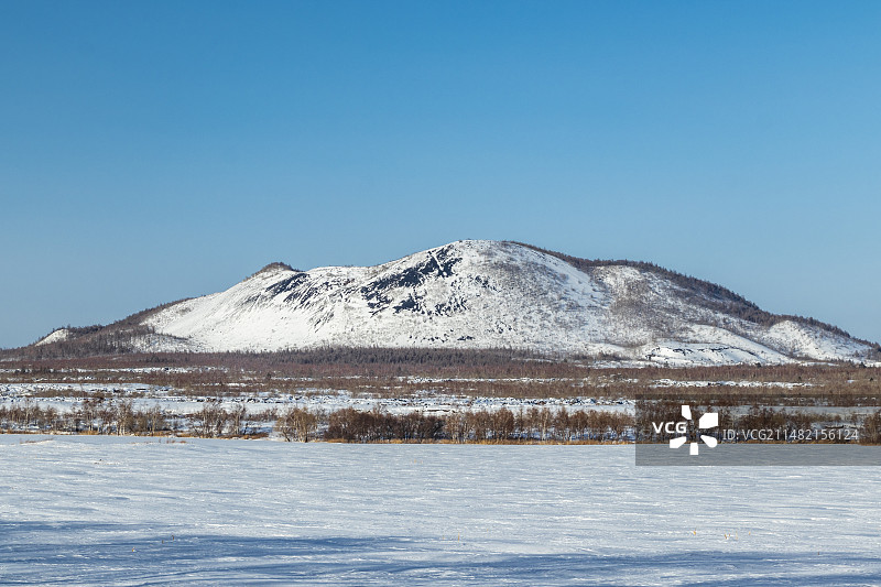 五大连池老黑山冬韵图片素材