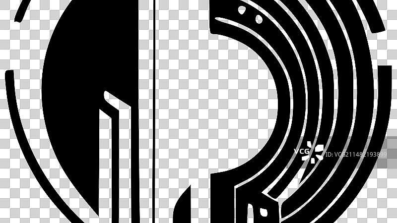 黑白孤立的短暂图标图片素材