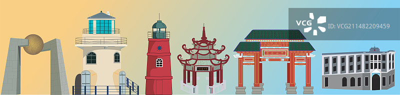 汕头南澳建筑图片素材