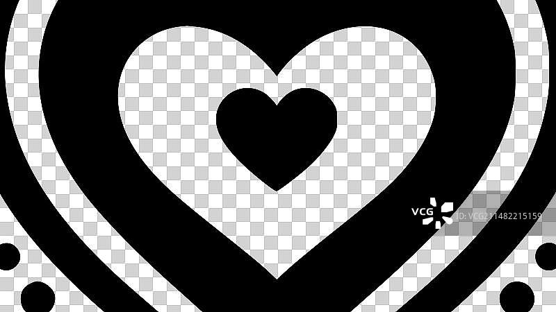 心形-高品质的标志- t恤的理想选择图片素材