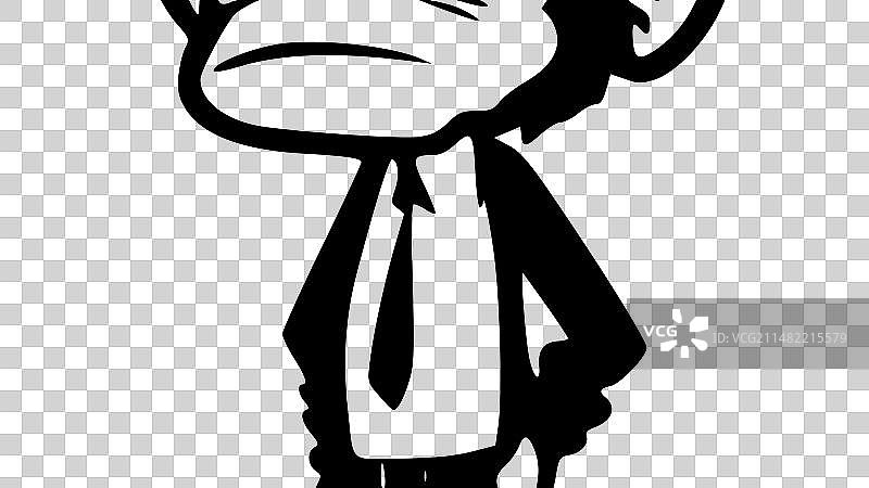 猴子抽象雕塑图片素材