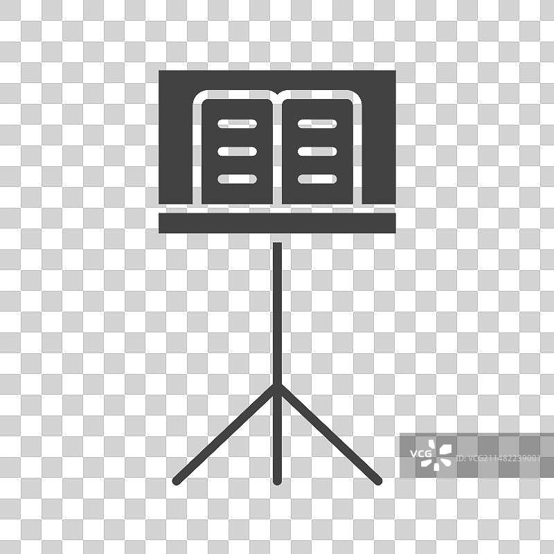 乐谱架图标图片素材