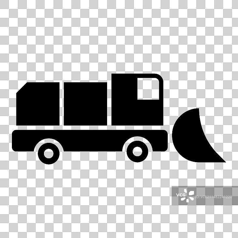 清雪机铲雪车图片素材