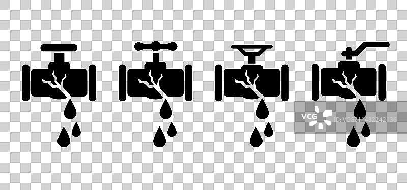 石油或天然气管道泄漏图片素材