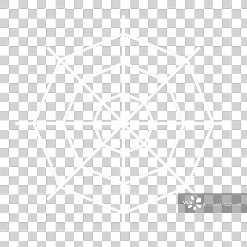万圣节蜘蛛网简约元素图片素材