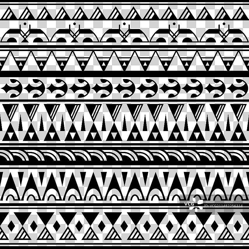 毛利波利尼西亚风格手镯合集图片素材