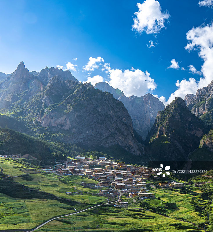 农业田顶天景观图片素材