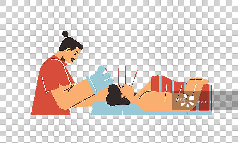 针灸理疗图片素材