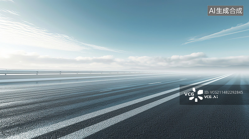 【AI数字艺术】汽车广告背景图-城市道路图片素材