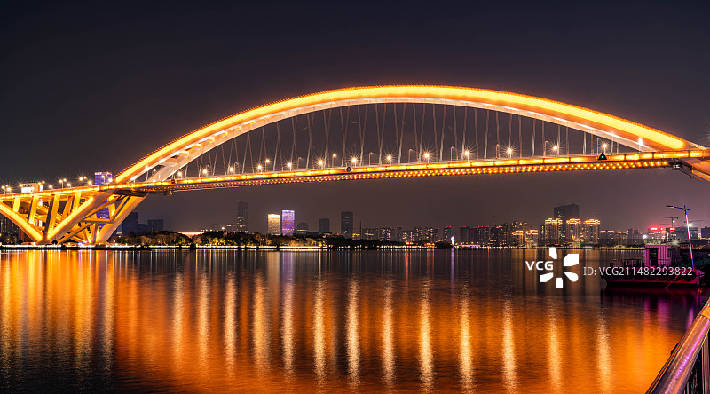 上海卢浦大桥图片素材