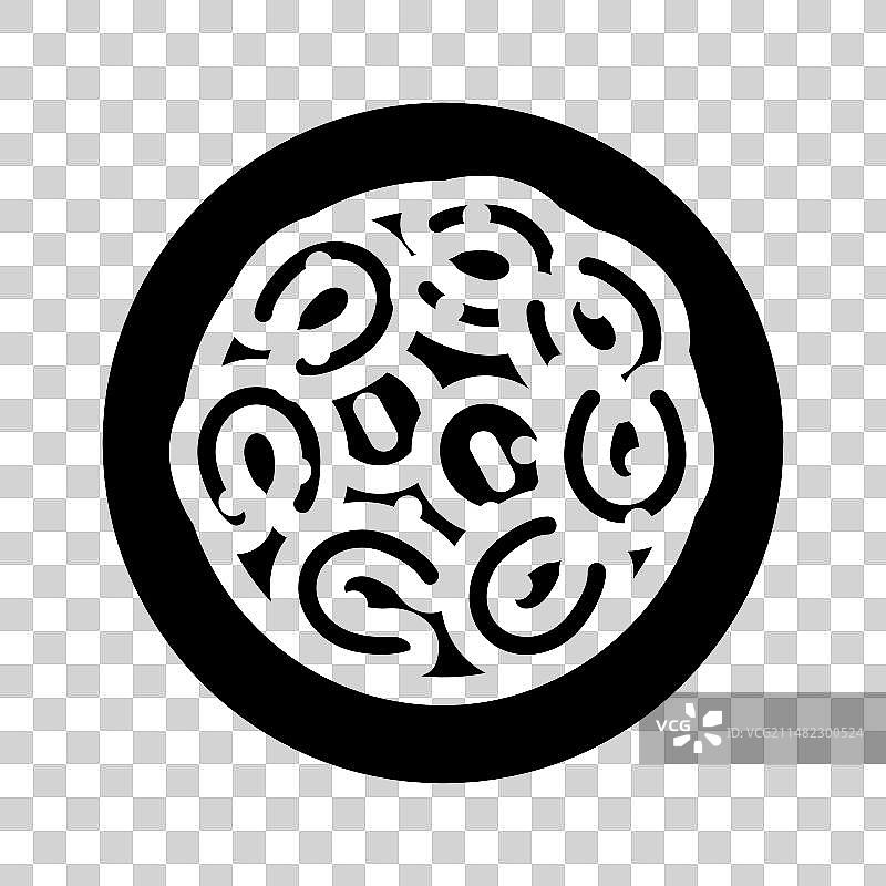 法式焦糖苹果塔标志符号图标图片素材