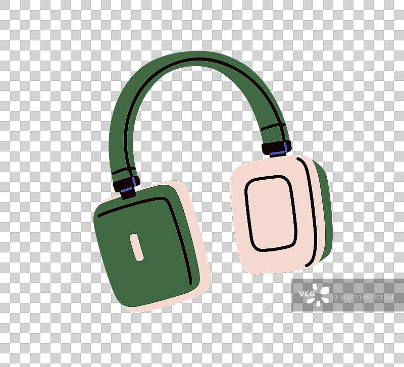 现代无线耳机图片素材