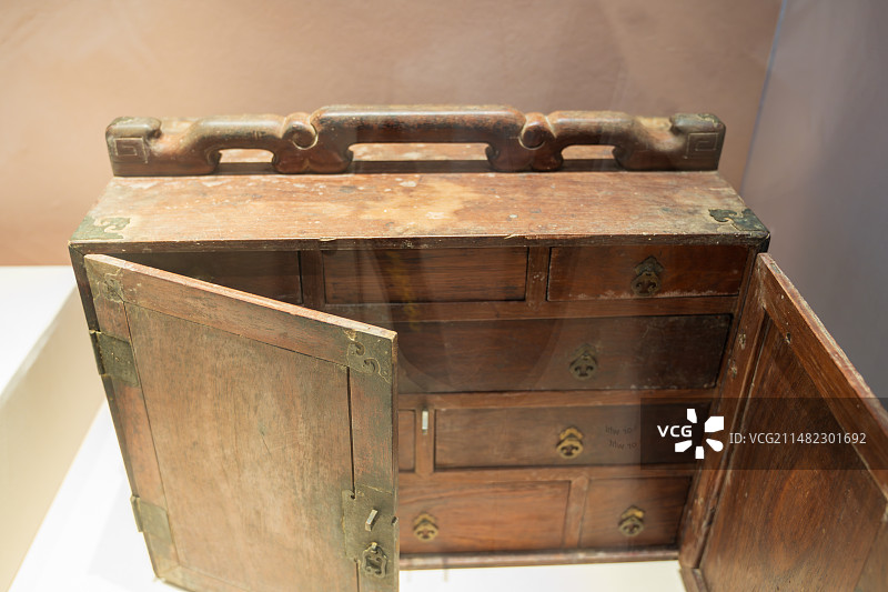 黄花梨药箱-清代图片素材