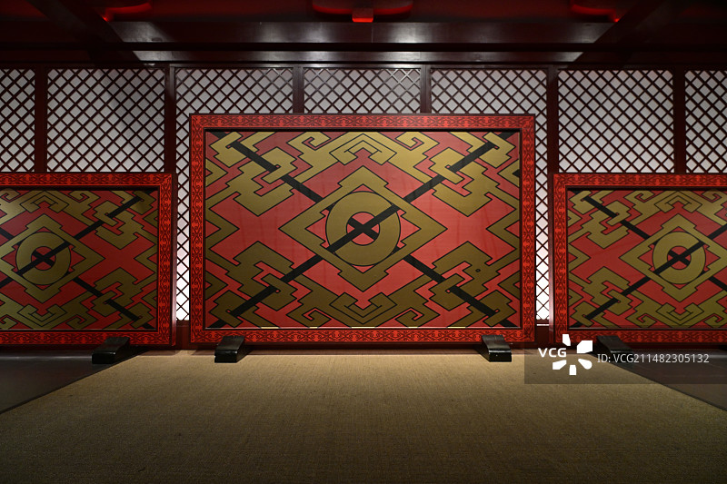 中式建筑室内空间图片素材
