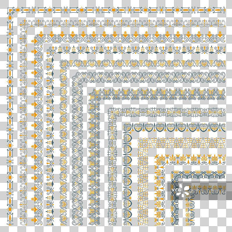 4076组边框图片素材