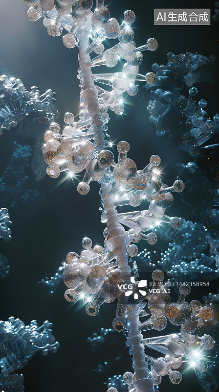 【AI数字艺术】水母在水族馆游泳的特写镜头图片素材