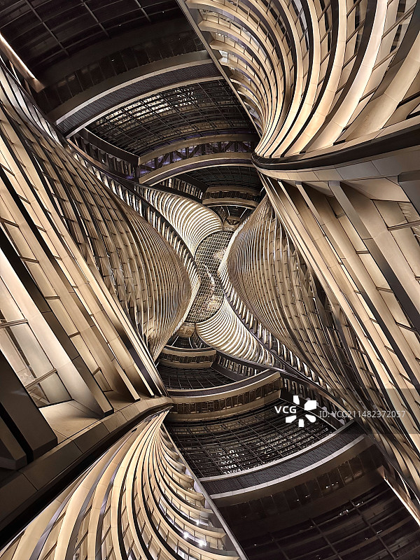 丽泽SOHO中庭图片素材