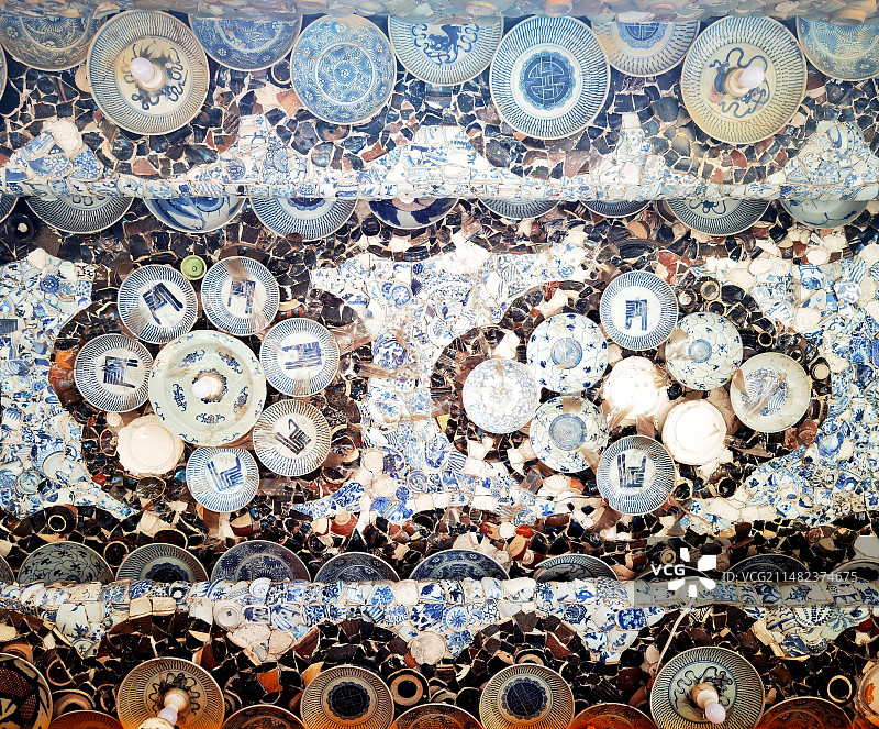 天津瓷房子景观之瓷艺穹顶图片素材