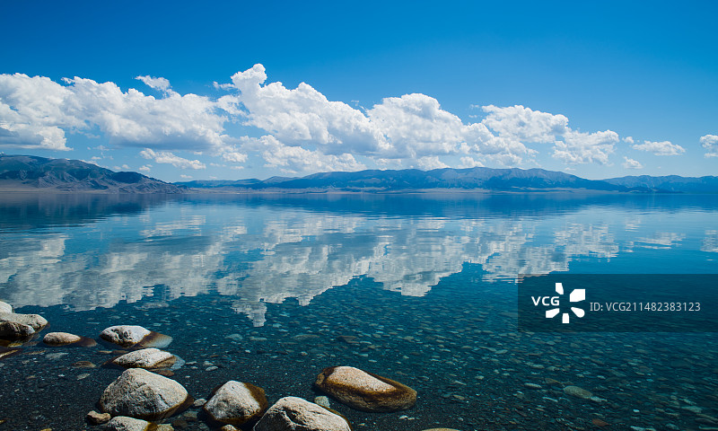 赛里木湖图片素材