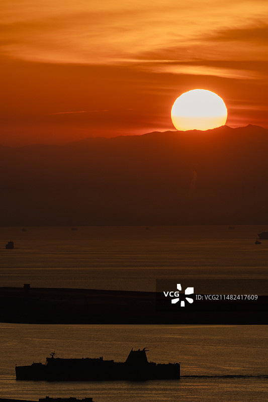 神户.日出图片素材