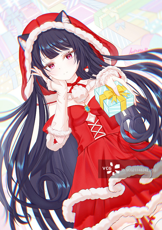 二次元插画图片素材