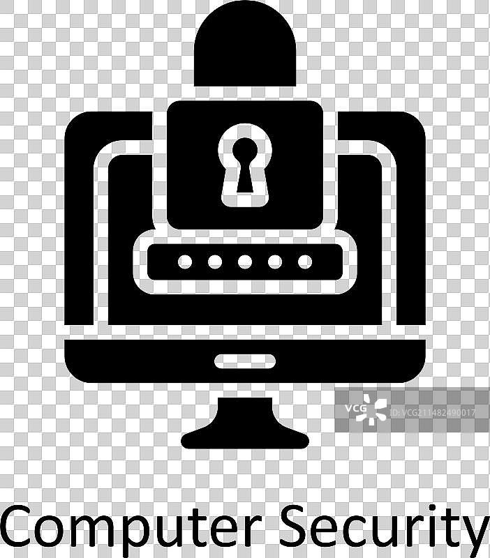 电脑安全实体图标样式图片素材