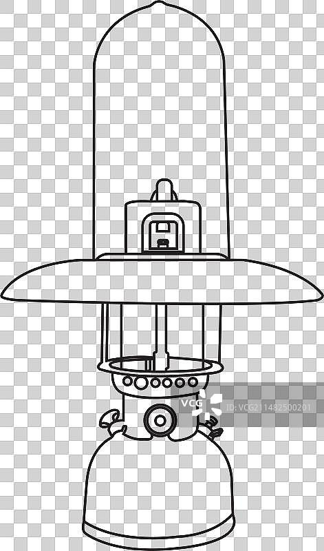 露营灯图标图片素材