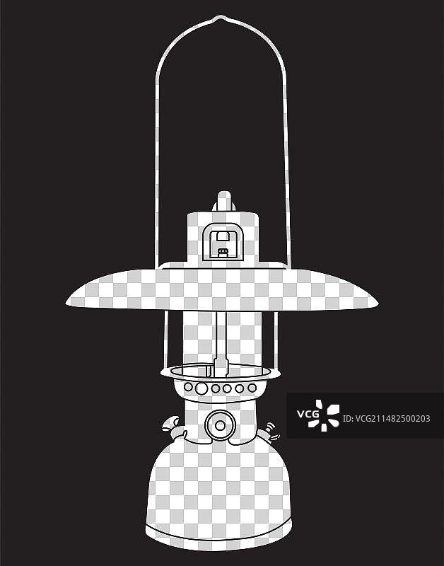 露营灯图标图片素材