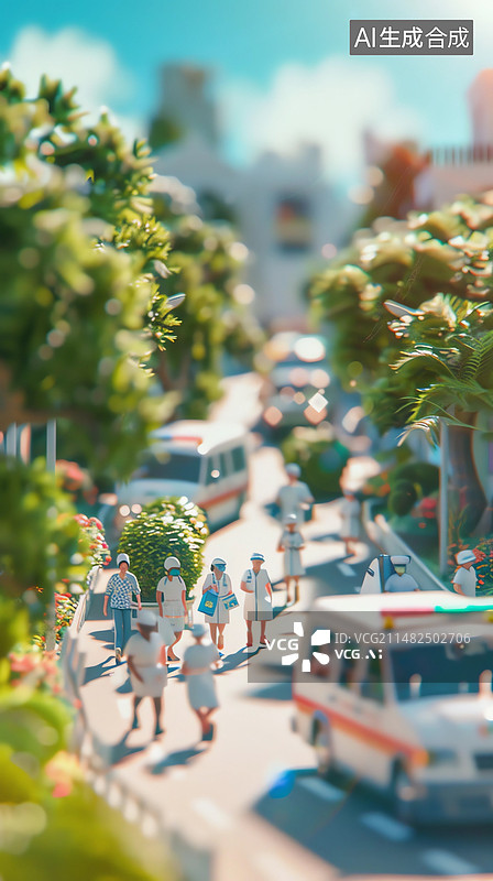 【AI数字艺术】医疗救援队图片素材