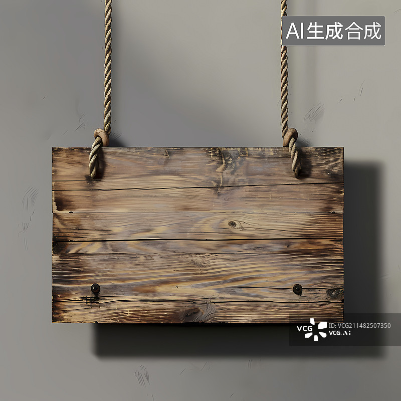 【AI数字艺术】数码科技空白悬挂木牌图标ICON图片素材