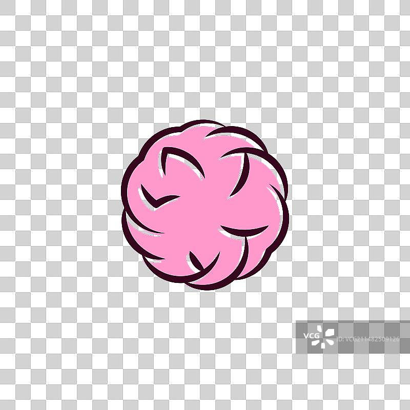 肿瘤癌症肿块Logo图标设计图片素材