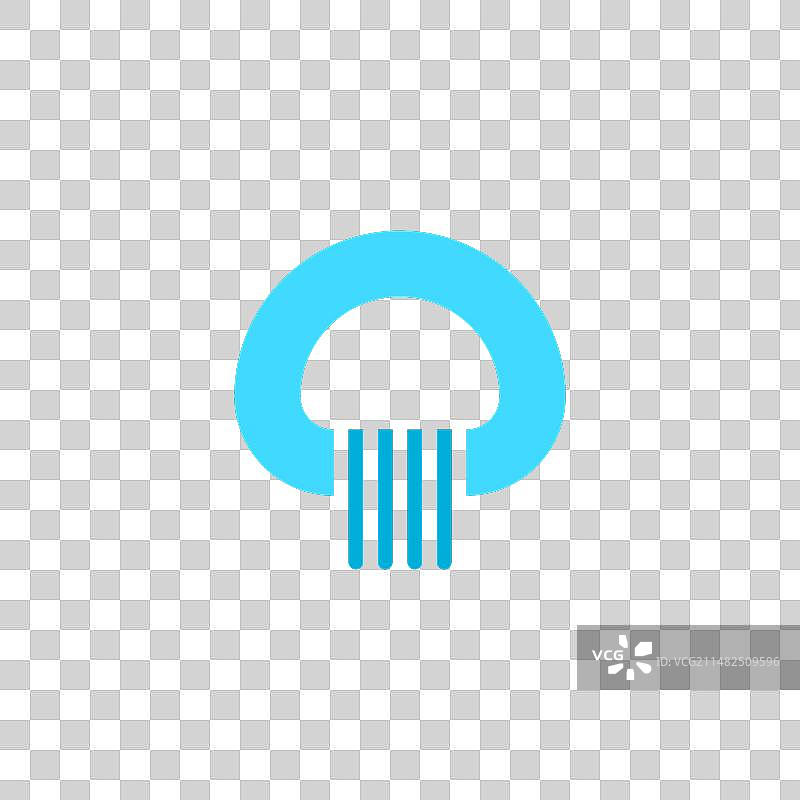 水母logo图标符号图片素材