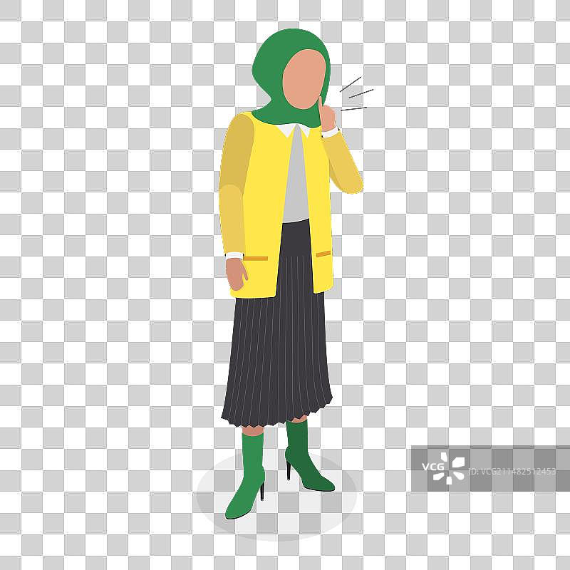 2.5D等距扁平风格的保险箱图片素材