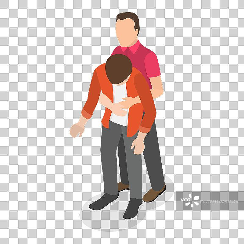 2.5D等距急救图片素材