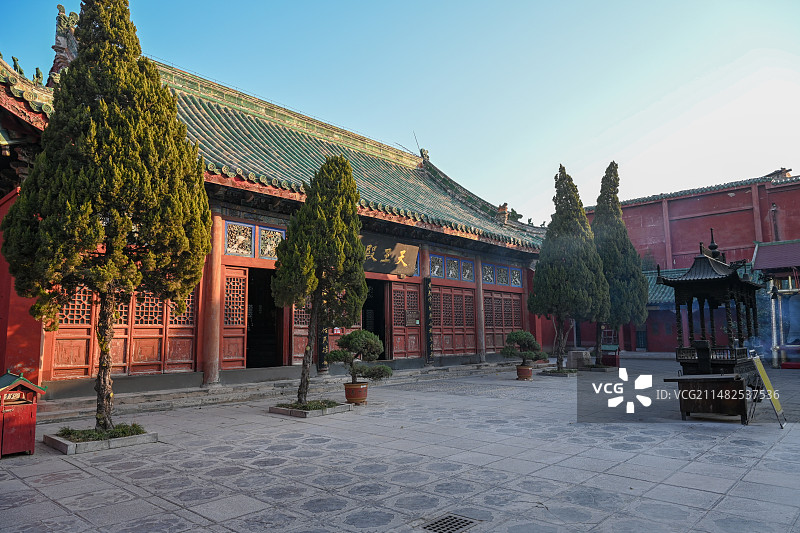 中国开封大相国寺景区建筑图片素材