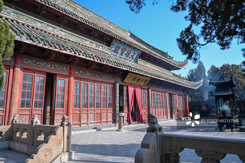 中国开封大相国寺景区建筑图片素材