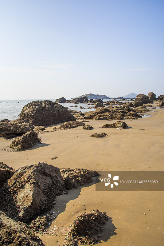 泉州惠安玉沙湾公园 海滩 沙滩 玉沙湾公园礁石 岛礁 风景 海边图片素材