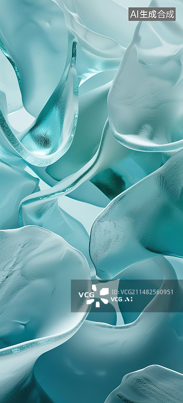 【AI数字艺术】塑料容器的高角度视图图片素材