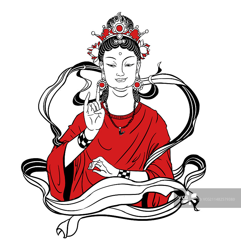 时尚潮流菩萨图片素材