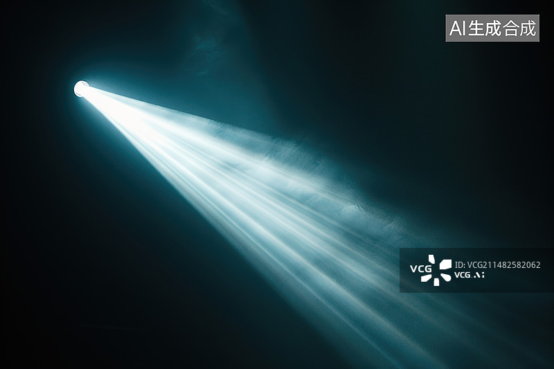 【AI数字艺术】光效光线黑色背景图片素材