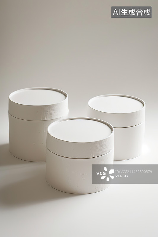 【AI数字艺术】白色背景下的空碗特写镜头图片素材