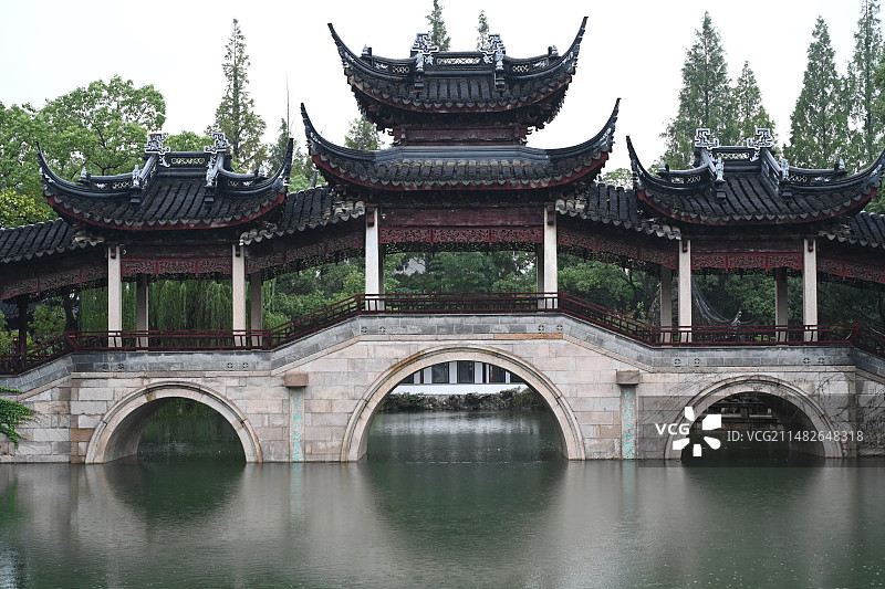 苏州吴江静思园图片素材