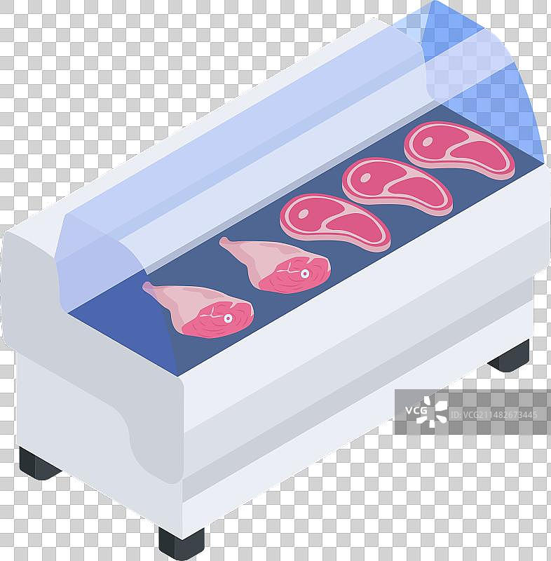 产品货架2.5D图标图片素材