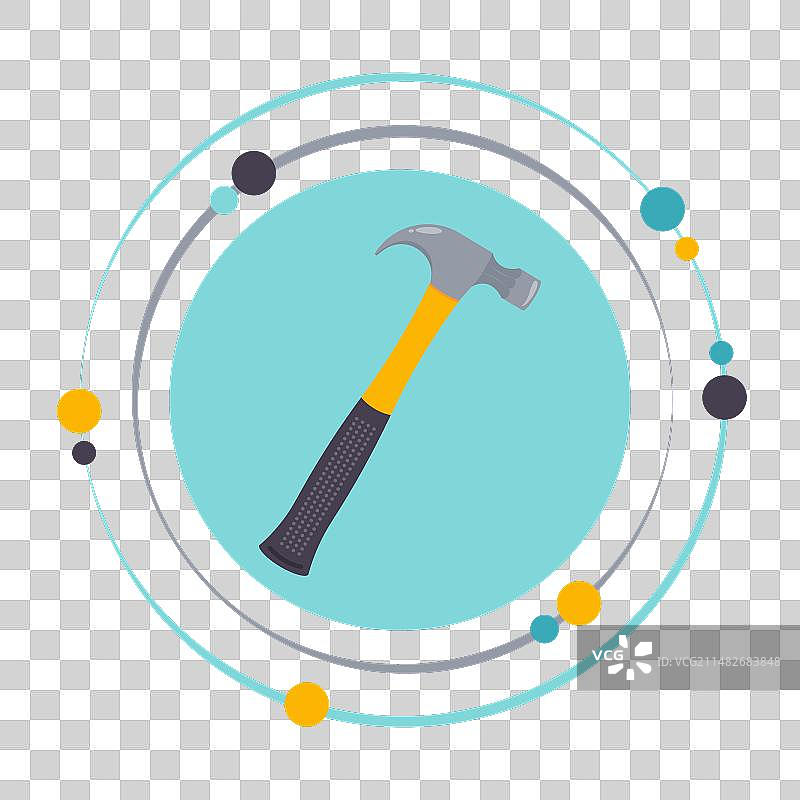 羊角锤图标图片素材