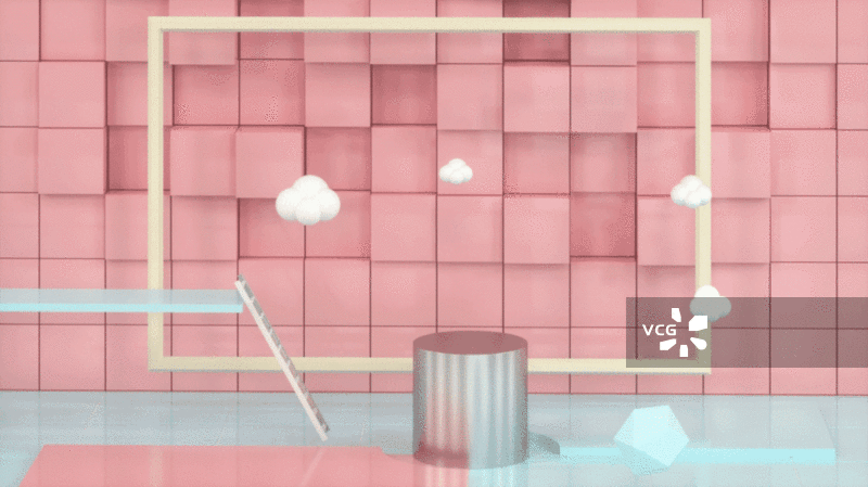 三维室内摆件装饰设计图片素材