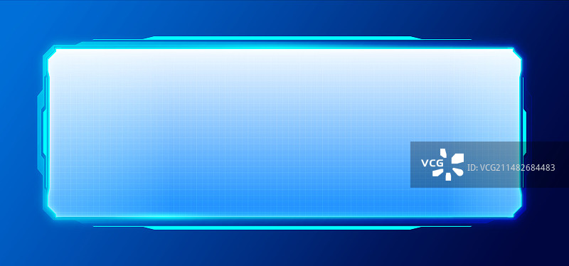 科技风格边框显示屏图片素材